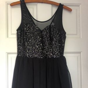 Loving Things Black Sequin LBD